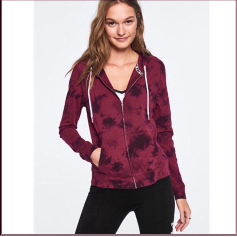 Victoria’s Secret pink light weight zip up jacket